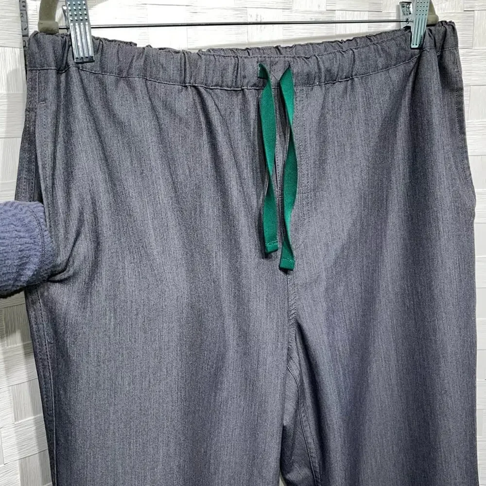 FIGS Technical Collection Men's Pisco Basic Scrub Pants Size Large Graphite